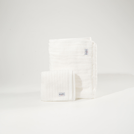 Daily Reset Towel Set | ผ้าเช็ดตัว 100% Cotton ผืนใหญ่ + ผืนเล็ก